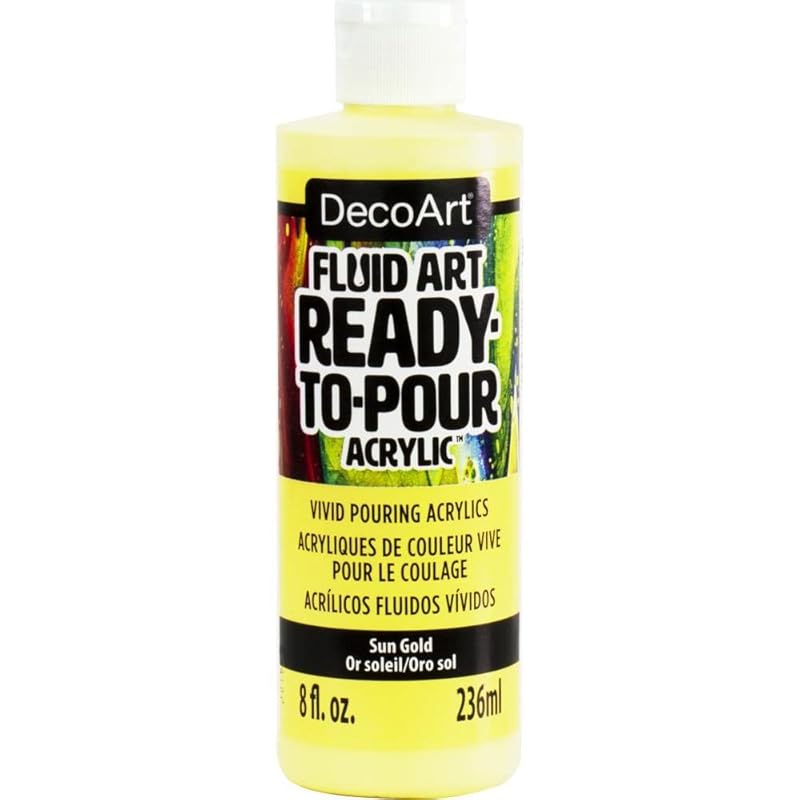 

deco art fluid art 8oz DFA31 sun gold 12092031