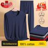 Langsha Men's Thermal Underwear Set