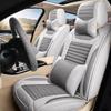 Cartoon Full Wrap Car Seat Cover, All-Season Fit for Five-Seat Models Like Bora, Focus, Sagitar, and Sylphy