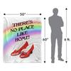 The Wizard Of Oz There's No Place Like Home Rainbow Blanket