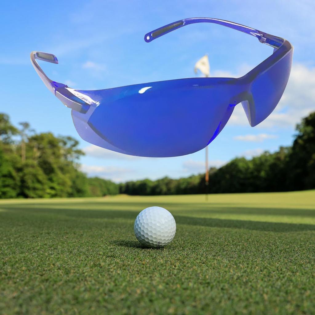 Strapazierfähige Golfball-Finderbrille Blau Unisex Augenschutzbrille Werkzeug Brille zum Laufen Geschenk Männer Weites Feld Outdoor