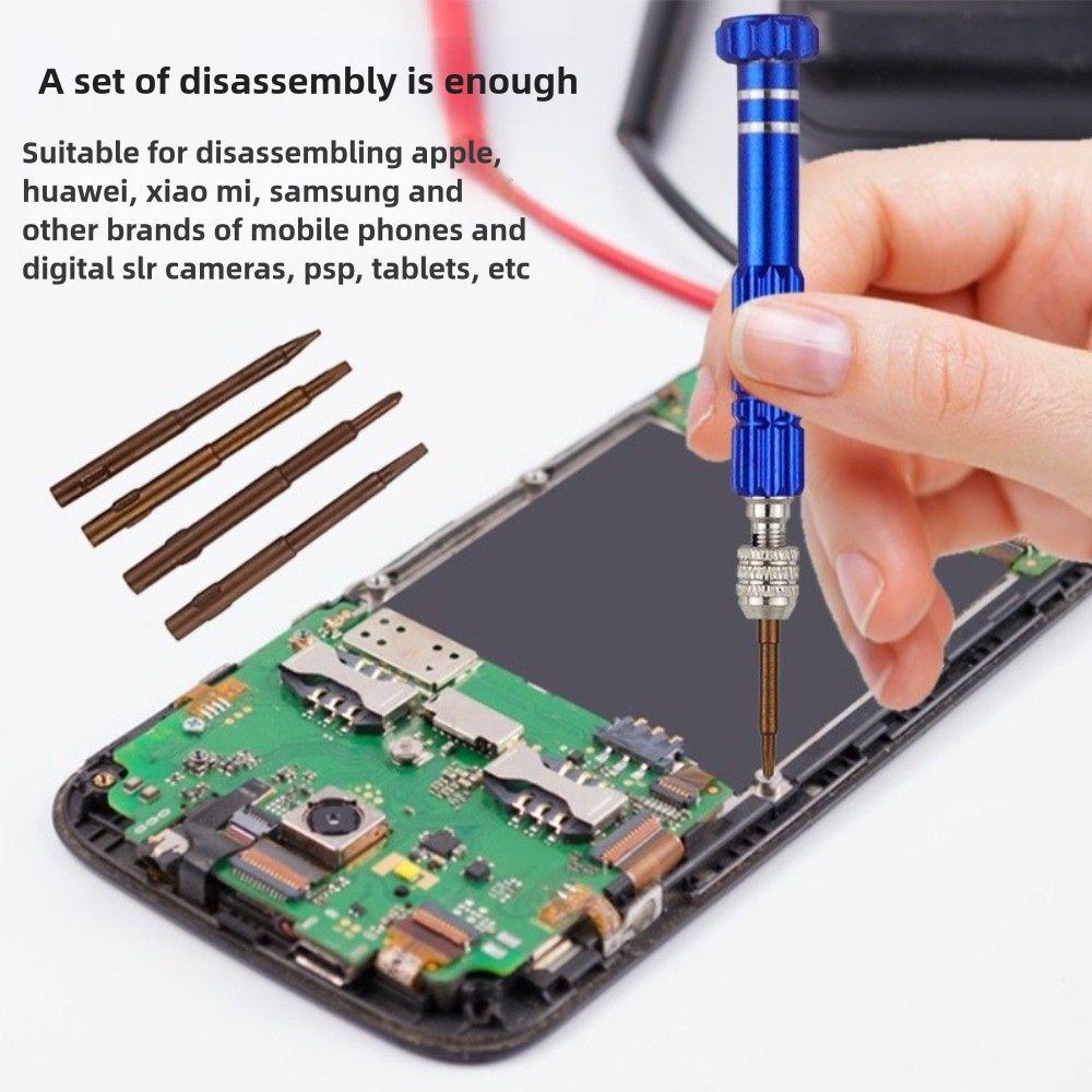Neues 5-in-1-Schraubendreher-Demontageset Präzises DIY-Demontagewerkzeug Multifunktionale Notebook-Reparaturwerkzeuge Reparaturzubehör