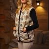 Women's Vest with Stars. Men's Warm Vest S