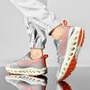 New Men'S Ultra-Light Running Shoes Cushioned Sports Shoes Men'S Breathable Thick Sole Flying Mesh Racing Shoes