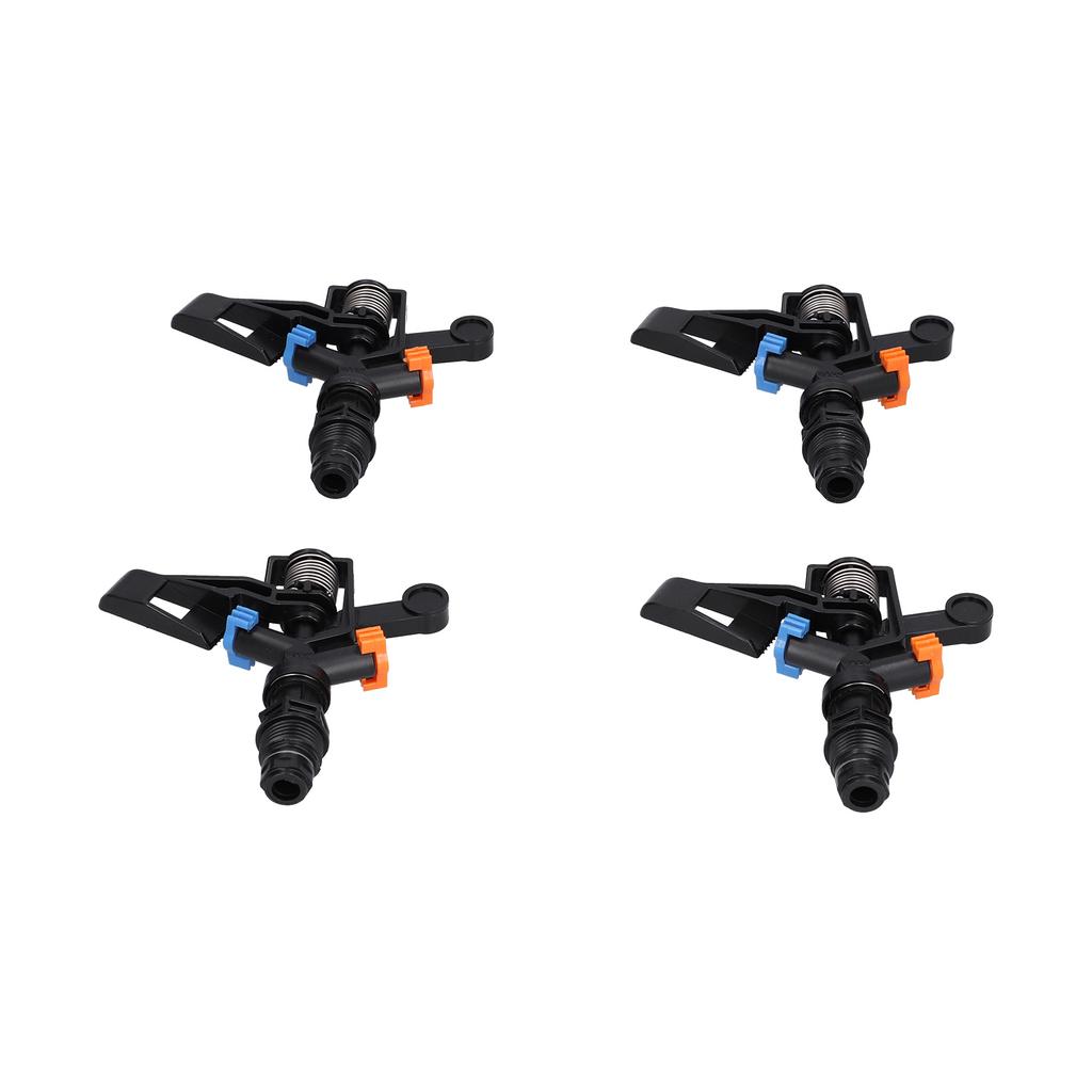 10 STK G1/2 Hann Gjenge Vippearm Spredere 360 grader Roterende Plenspredere for Hageutstyr