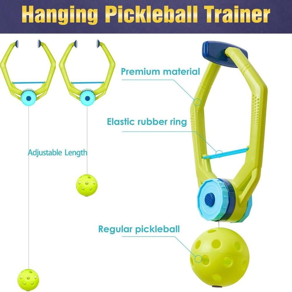 Adjustable Door Ping Pong Game Hanging Pickleball Trainer Door Pickleball Games  Door Frame