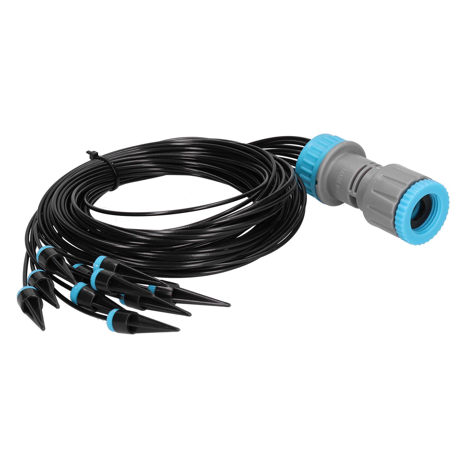 

Drip Irrigation System with 10 Water Dripper Automatic Flower Watering Device for Garden Agriculture