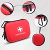 Waterproof PU First Aid Bag Empty Emergency Survival Kit Travel Small Medical Box for Outdoor Travel Car Home Camping Household