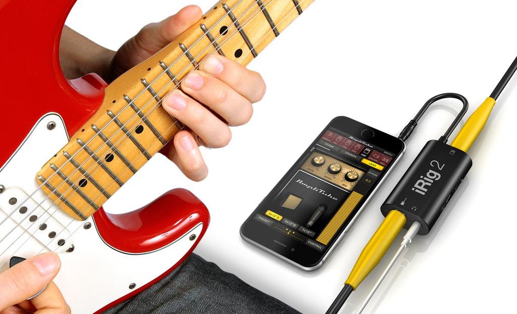 Japanese distributor IK Multimedia iRig 2 interface for iOS [Authorized product] (guitar/bass devices) IKM-OT-000042c