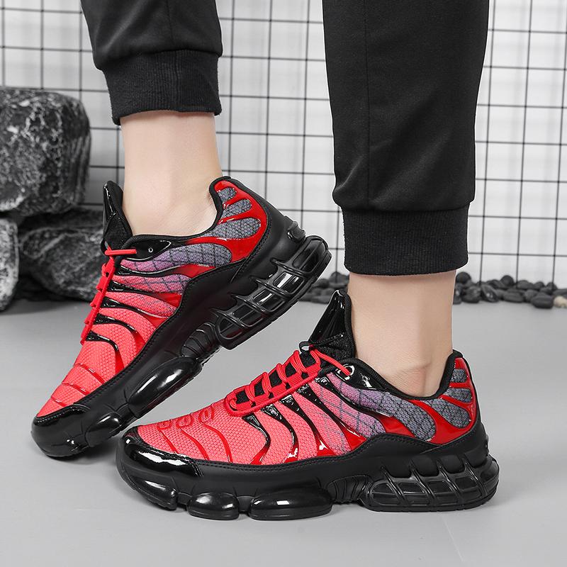 36-45unisex Sneakers Men's Plus Size Fashionable and Trendy Cushioned Running Shoes Sports Shoes Casual Men's Shoes