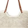 Crochet Shoulder Bag, Large Capacity Tote Bag, Lightweight Knit Handbag, Summer Beach Tote Purse for Women Holiday Commuting Daily Use