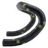 Supacaz Cycling Bar Tape Super Sticky Kush Galaxy Neon Yellow Stars Black Plugs - - - +