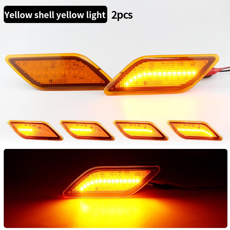 2X Car LED Dynamic Front Bumper Side Marker Lights OEM#2128200021 For Mercedes Benz W212 E250 E350 E400 E550 E63 AMG S