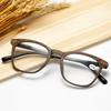 Fashion Unisex Square Glasses Plain Glasses Frame Radiation Protection Optical Glasses Hyperopia +1.0+1.5+2.0+2.5+3.0+3.5+4.0