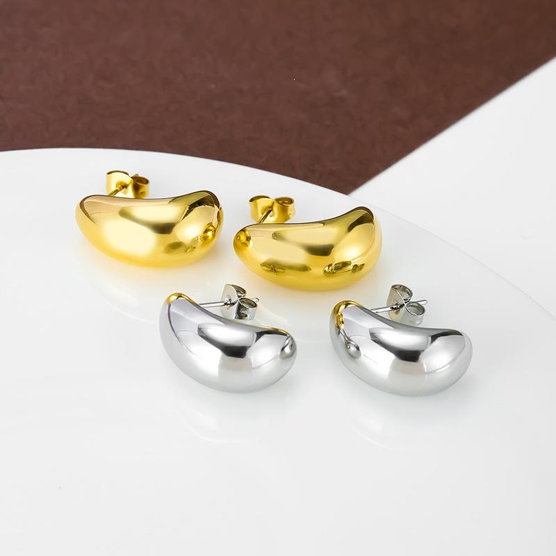 2026 Elegant Water Drop Stud Earrings: High-End Design, Light Luxury, Niche Style for Women.