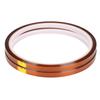 2PCS 3  High Temperature Resistant Adhesive Tape Polyimide Film Yellow Brown Accessory