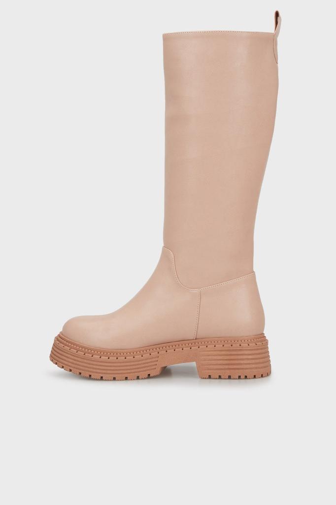 Women Modern Stylish Fashion Boots Boots Faux Leather Casual Long Boots Boots