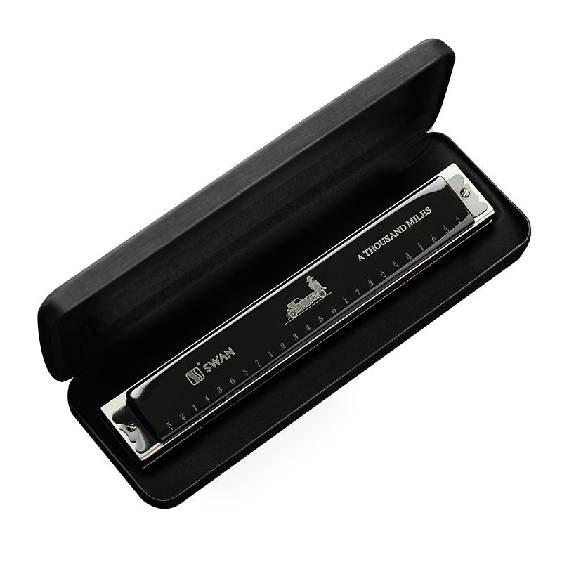 SWAN Tremolo Harmonica with Japanese Reeds