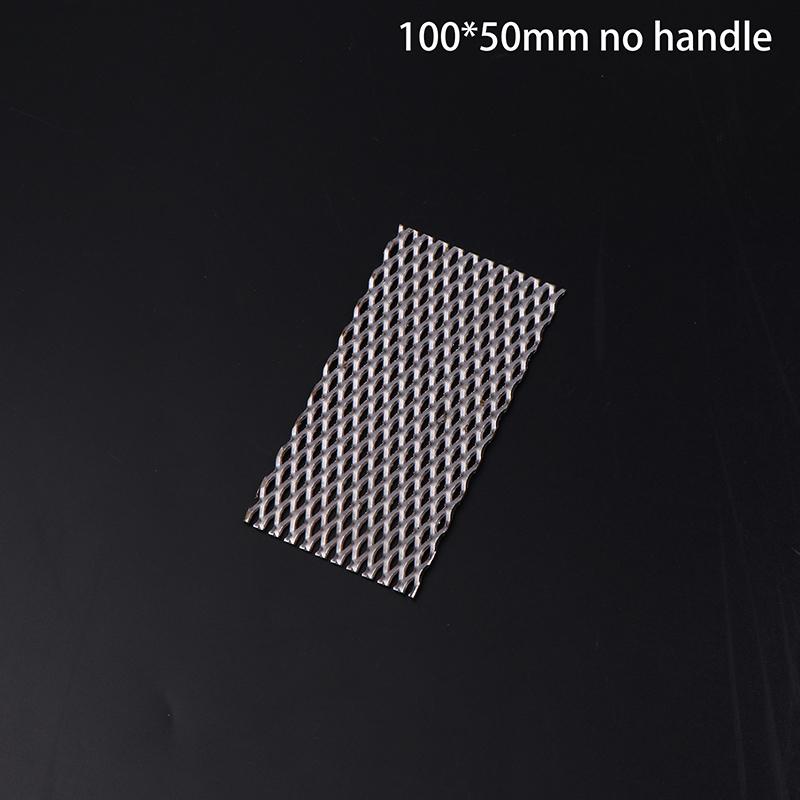 

Good Quality Mesh Platinized Titanium With Handle Anode Rhodium Jewelry Plating Plater Tools as the picture