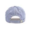 Striped Men Baseball Cap Women Sunscreen Sun Hat