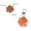 Simulation Spare Ribs Keychain Key Ring Pendant Decoration Charm Durable Bag Party Modern Spoof Props Universal Gifts