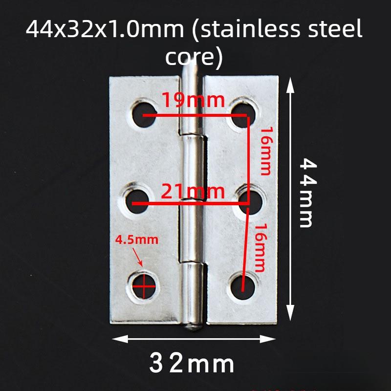 Stainless Steel Swing Hinges for Doors and Windows Mini Hinges for Hinges and Hardware Accessories for Home Doors 10pcs