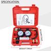 Cylinder Leak Down Tester for Car Truck Double Gauge Leakdown Detector Tool with Case Engine Compression Tester