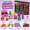 De Adventskalender Drukken Vrolijke Cadeaubox Kerst- en Paasspeelgoed voor Kinderen