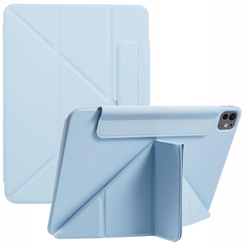 For iPad Pro 11 (2025)/11 (2024) Tablet Cover Magnetic PU Leather Protective Case with Stand