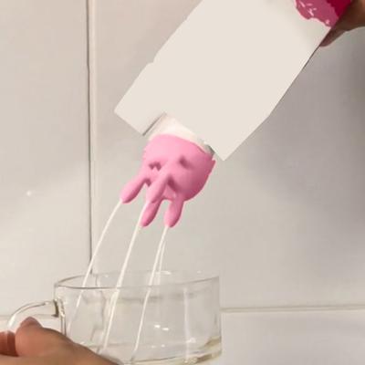 Melkmaschine mit 4 Silikon-Zitzenbechern, Milchgreifer, Milchvieh, Kühe, Bisons, Rinder, Ziegen, Schafe, Vakuumpumpe, automatische Melkmaschine
