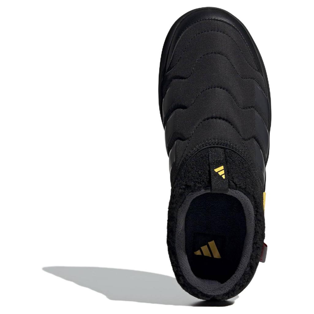 Adidas Adipuff Mule Comfortable Simple Non-Slip Durable Low-Top Casual Shoes Unisex Shoes Black JR0065