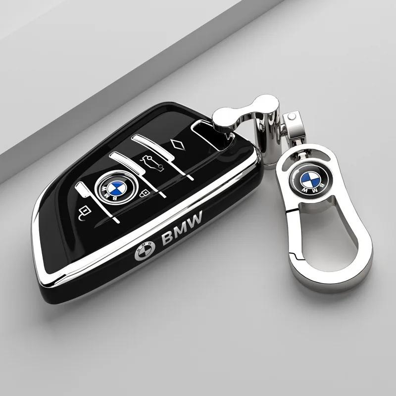 Hot 2025 New TPU Remote Cover Key Case Protector for BMW G30 G05 X5 F15 X6 F16 7 Series G11 X1 F48 F39 X4 X3 F40 2021 Keyless Sh