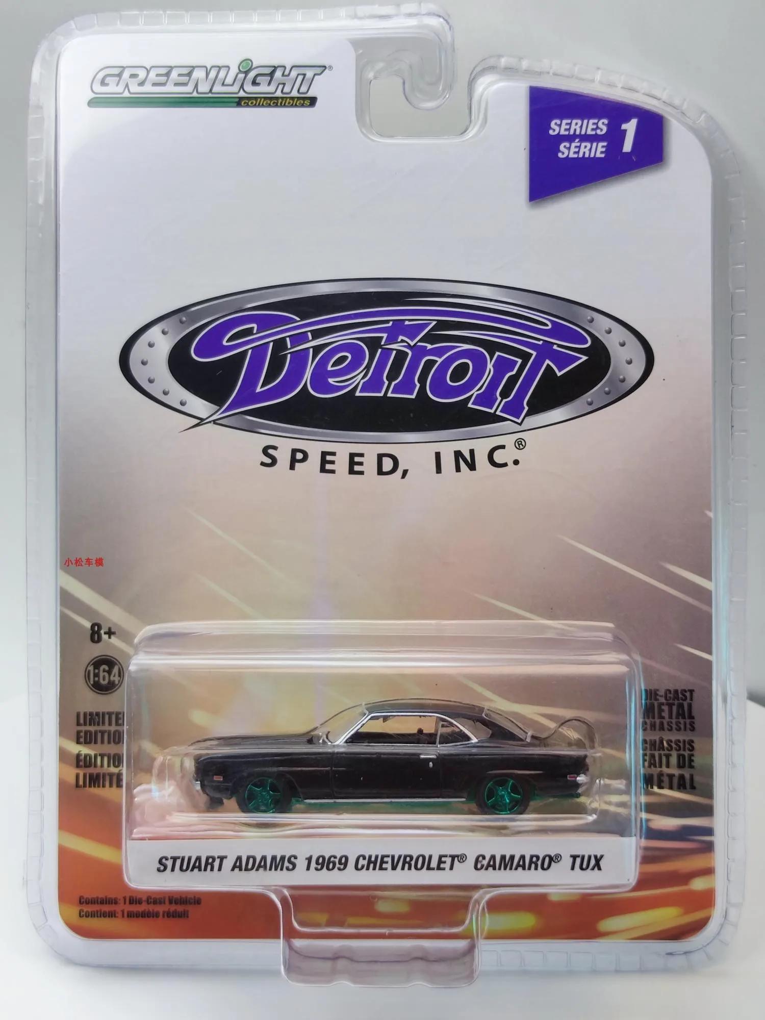

GreenLight 1:64 1969 Camaro TUX Alloy simulation micro car model collection decoration car toy giftr models
