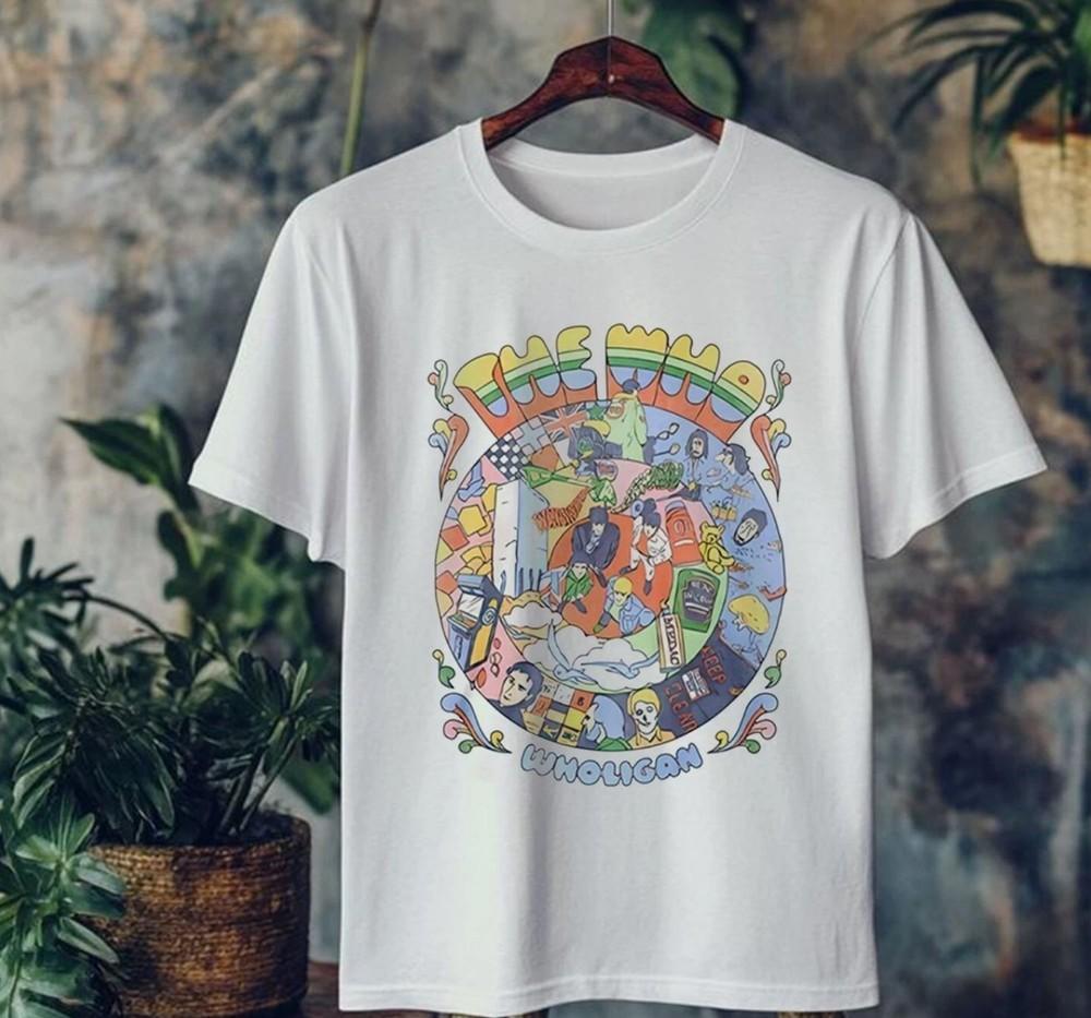 

Футболка The Who Concert Tour 2025, Подарок для Supreme Wholigan Fan Club Membership 2 L