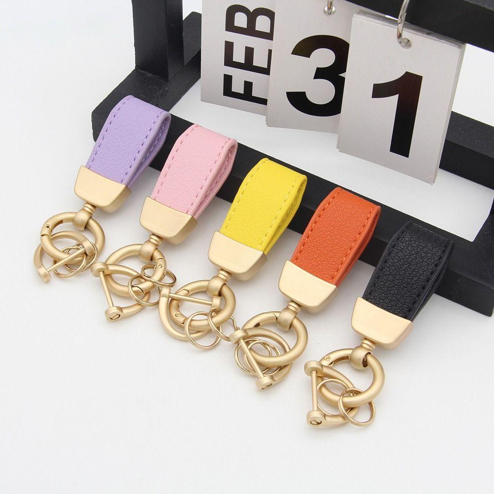with Zinc Alloy Ring Car Key Chains Heavy Duty Metal Key Fob Fashion Car Keychain  Men and Women