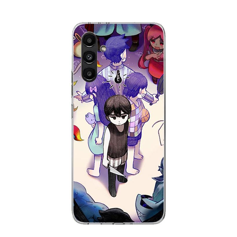 Game O-Omori Cartoon Phone Case For Samsung Galaxy A16 A14 A15 A13 A56 A54 A55 A53 A26 A24 A25 A23 A36 A34 A35 A33 A05S A04S A03