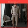 Mens Casual Sweatsuit Set With Cotton Fabric For Yearround Comfort