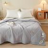 Southern Life Washed Cotton Embroidered Summer Quilt