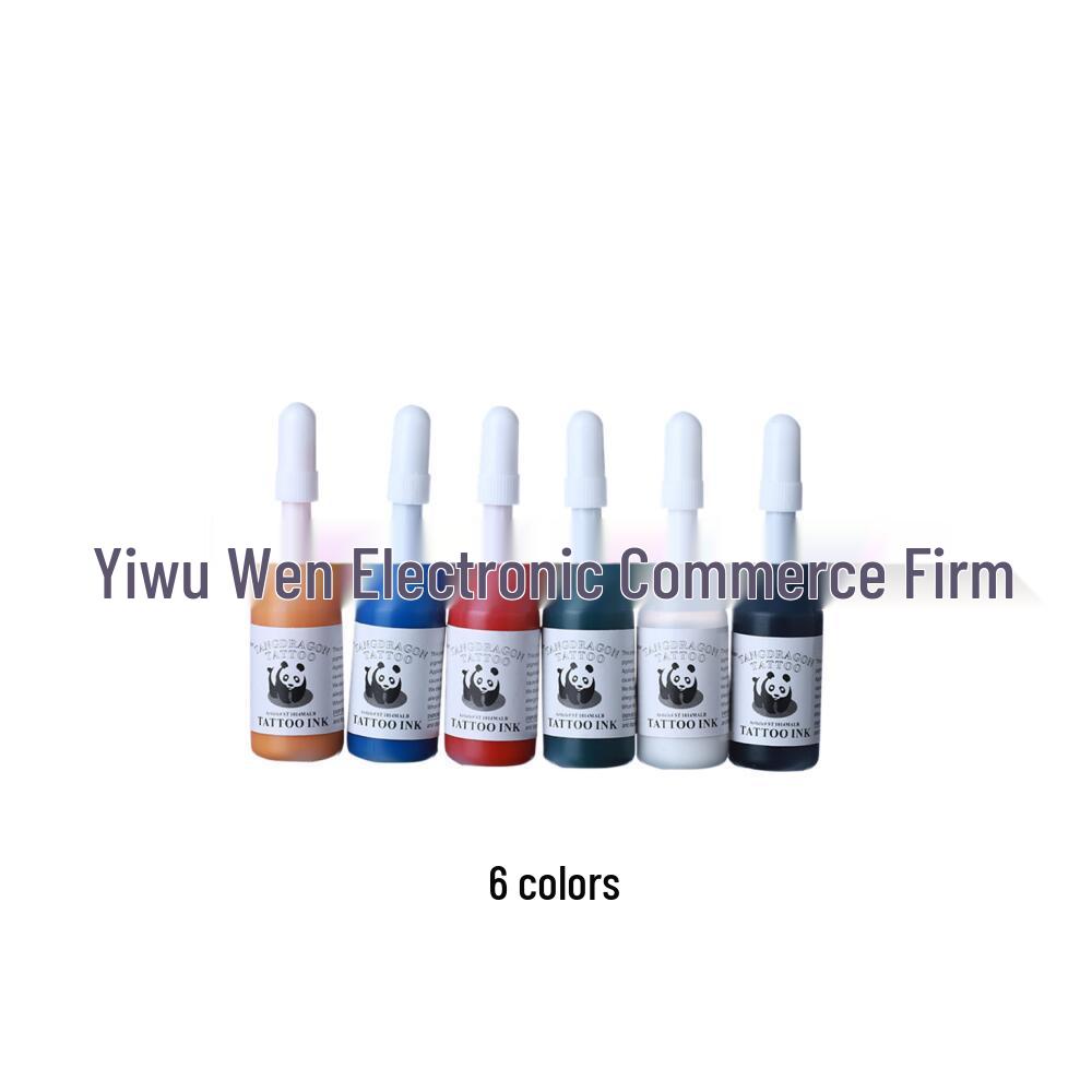 Multi-Color Tattoo Ink Set - Blendable Beauty Pigments