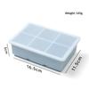 Food Grade Silicone Ice Tray 4/6 Grid Large Cubes Perfect for Summer Parties