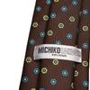 Michiko London Bonded Fabric with Lining for Made In KOSHINO Brand Komon Wrinkle-Resistant Volume, Japan, Necktie, Pattern, 100% Silk, Unisex, MKJ-038