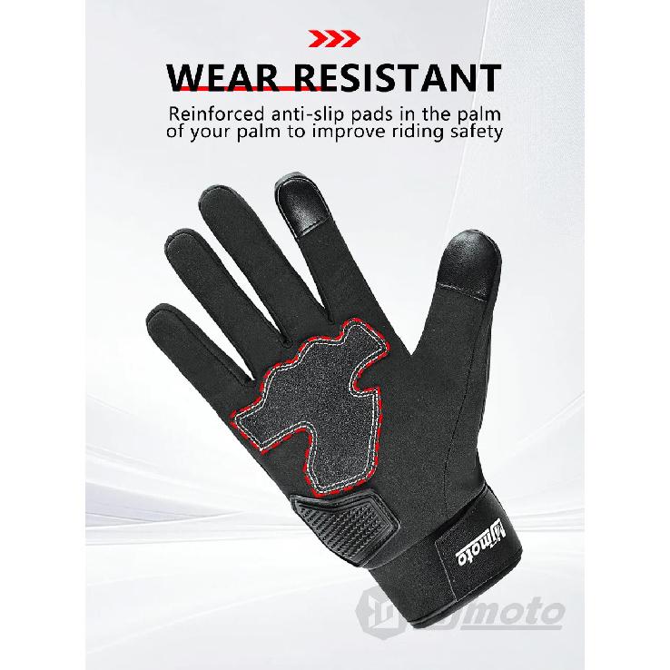Autumn Winter Motorcycle Anti-fall Riding Gloves Waterproof Men Women Motocross Biker Glove Touch Screen Cycling MTB Luvas Moto