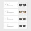 Unisex Trendy Runway Street Style Sunglasses - Small Metal Frame