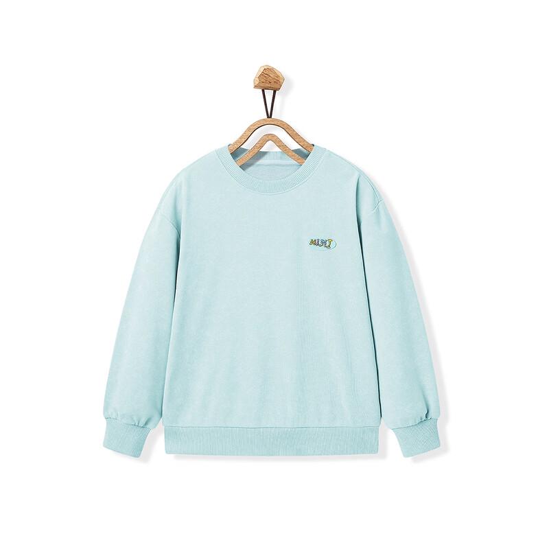 MiniPeace Boys' Spring Crew Neck Sports Sweatshirt