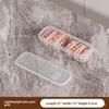 Refrigerator Storage Box - Narrow Slot Compartmentalized Fresh Food Box - Freezer Meat Box - Food Storage and Portioning Box - Vegetable Box