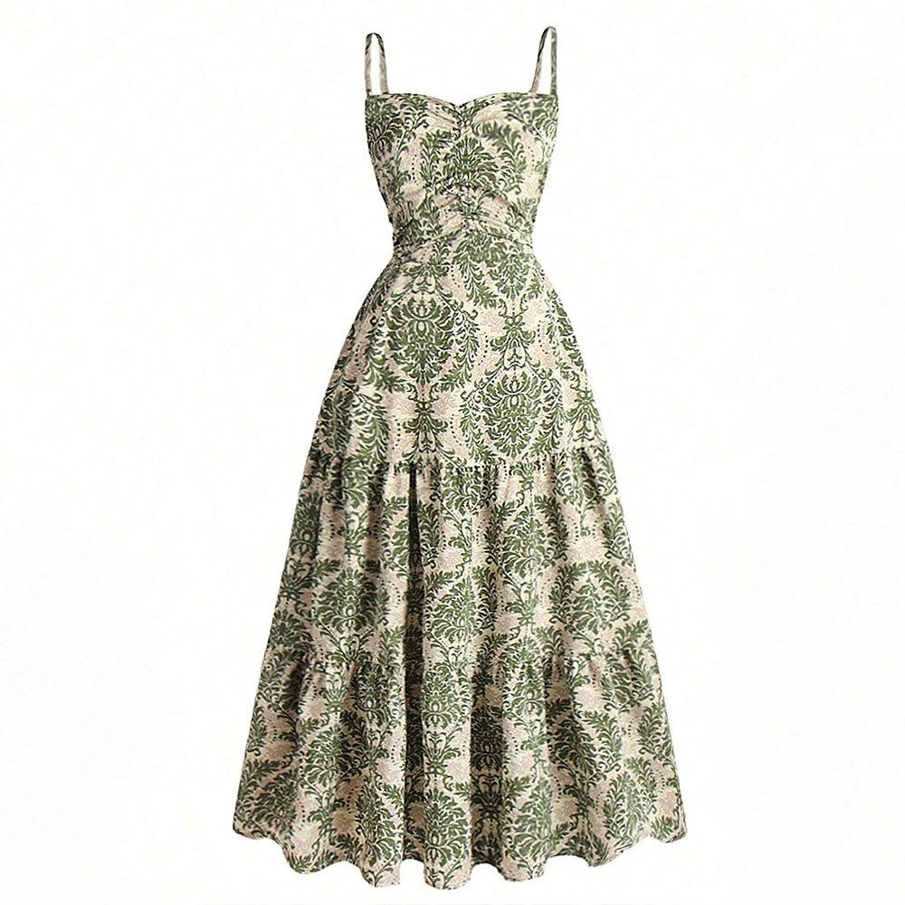 

Богемное Ретро Женское Пляжное Платье - Коллекция Весна/Лето 2025 S