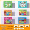 Cognitive Cards: Language, Letters, and Numbers Learning Book for Early Childhood Education