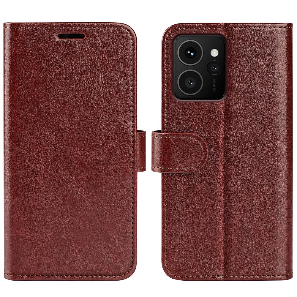 Dla HMD Skyline Etui Portfelowe Tekstura Crazy Horse Stojak Skórzane Etui na Telefon