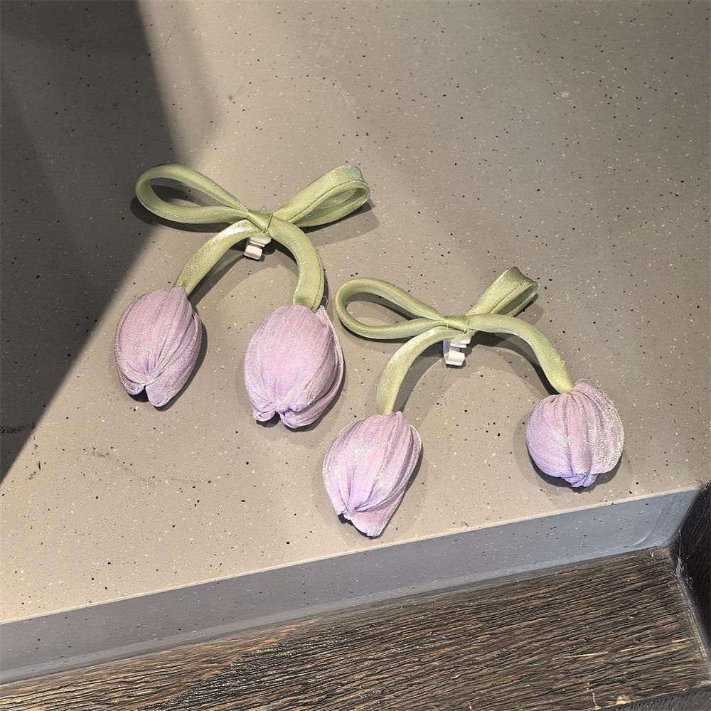 New Girl Pearl Crystal Bow Shoe Charm DIY Tulip Shoe Laces Charms for Sneakers Colorful Star Love Buckle Shoes Decorations