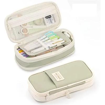 Kawaii piórniki o dużej pojemności piórnik etui z uchwytem Box dla dziewczynek biurowe materiały biurowe dla uczniów organizator przybory szkolne